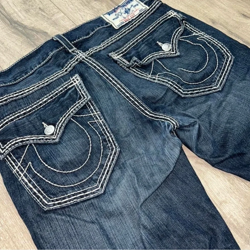 True Religion Women's Deep Blue Boot Cut Jeans - Picture 3 of 5